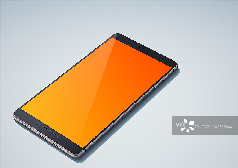 现代手机设计概念模型图片素材