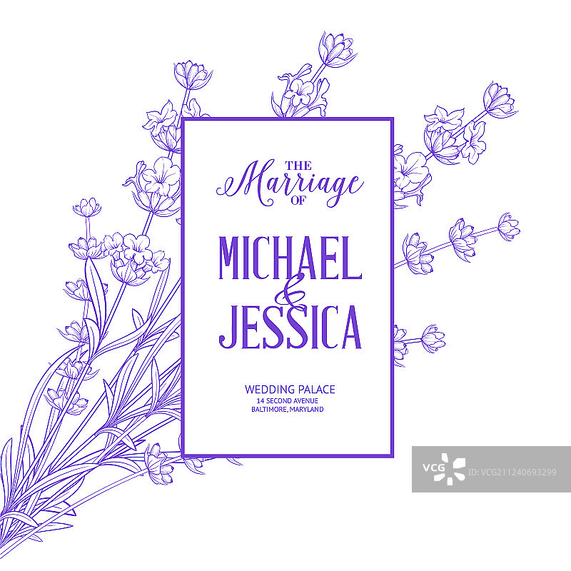 结婚请柬卡片图片素材