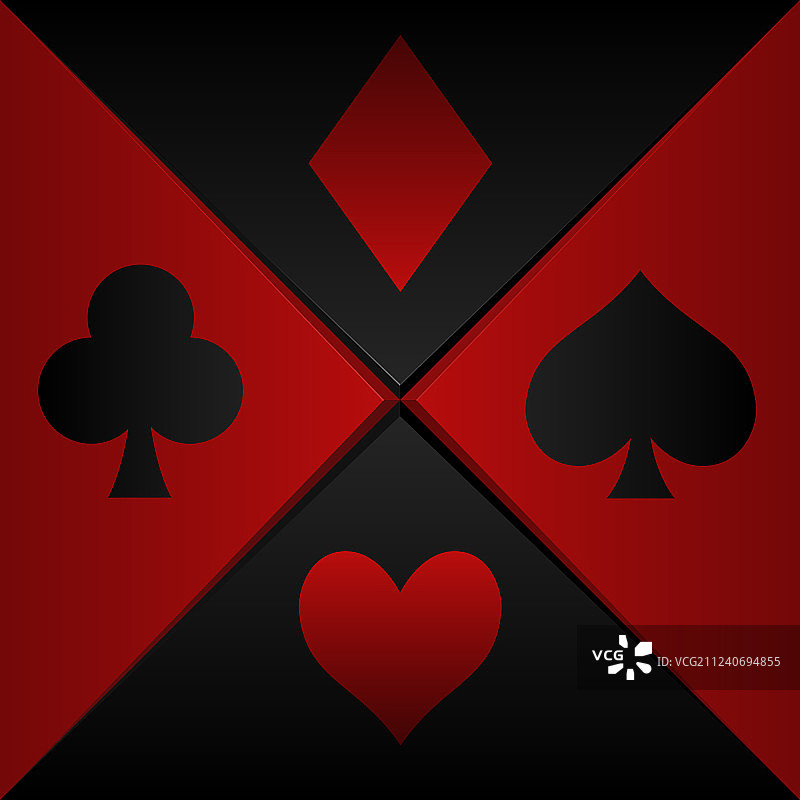 扑克牌符号图片素材