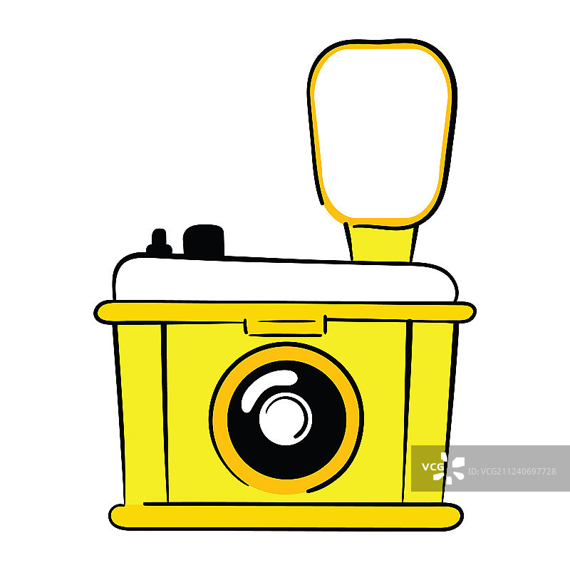 相机风格化相机标志图片素材