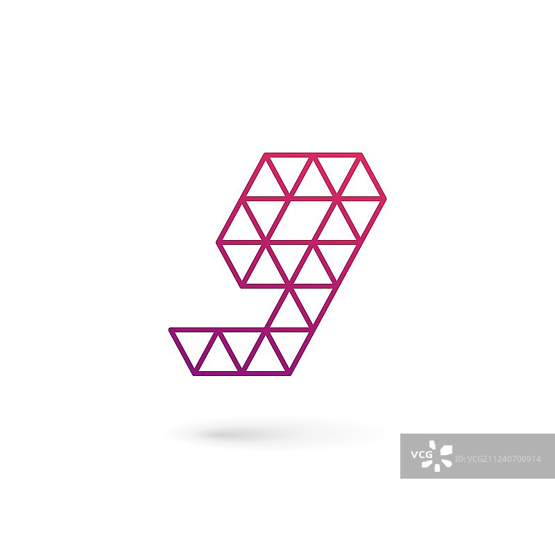 G字母9数字标志图标设计模板图片素材