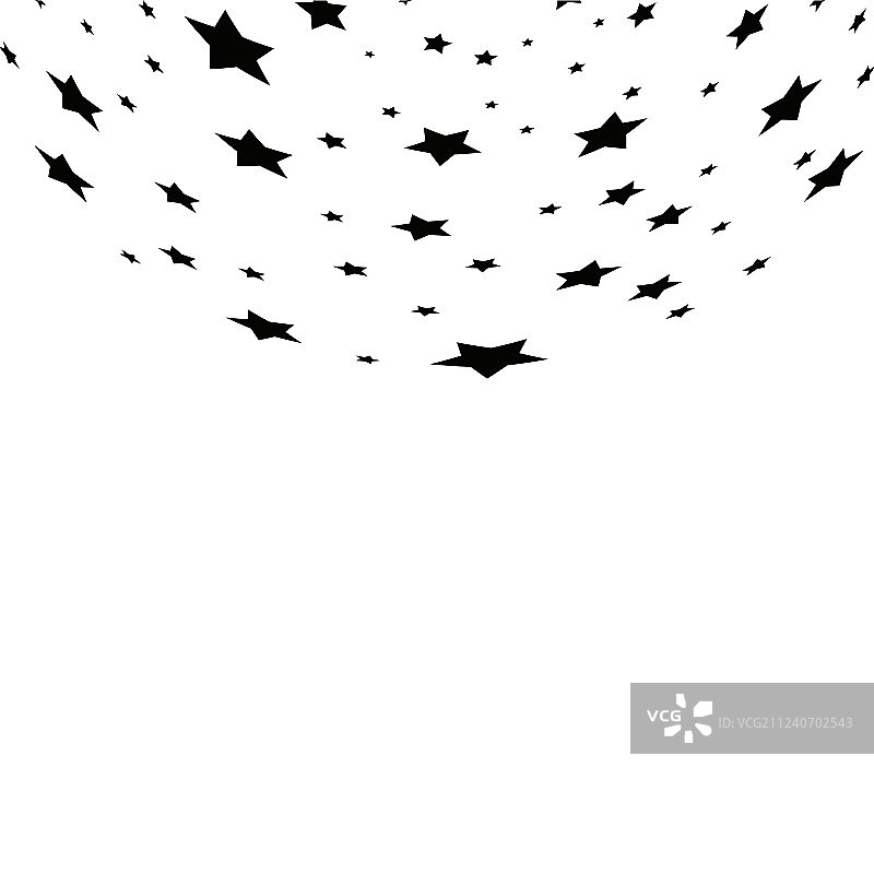 黑色流星与优雅的星迹图片素材