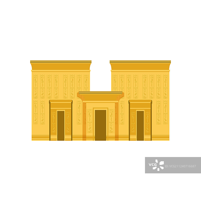 埃及神庙古埃及建筑图片素材
