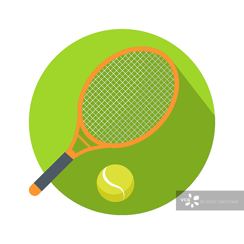 网球网络按钮球拍和球图标标志图片素材