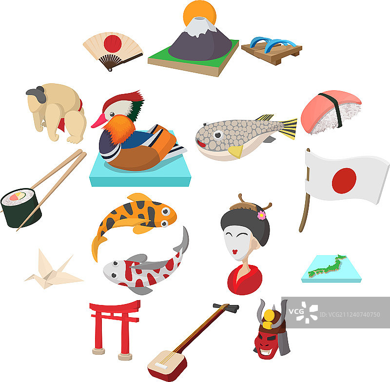 日本标志合集图片素材