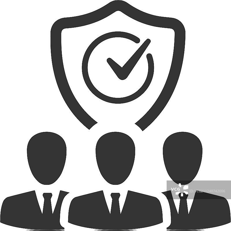 团体保险图标图片素材