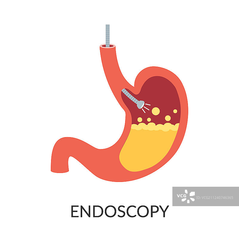 胃镜检查图标标志图片素材