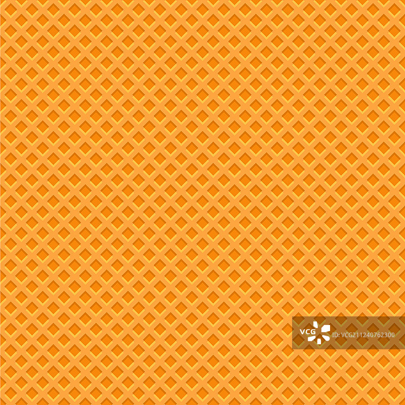 黄色华夫饼纹理图案无缝背景图片素材