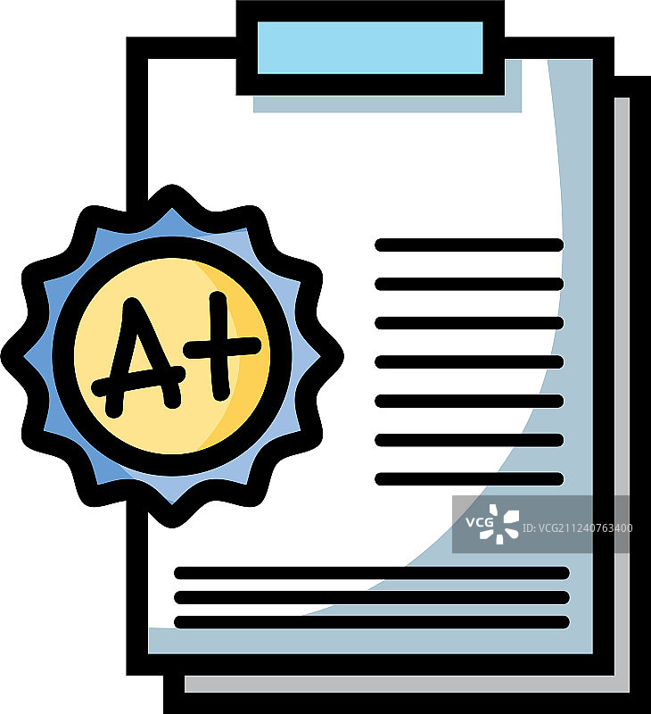 带有加号结果的学校报告教育图片素材