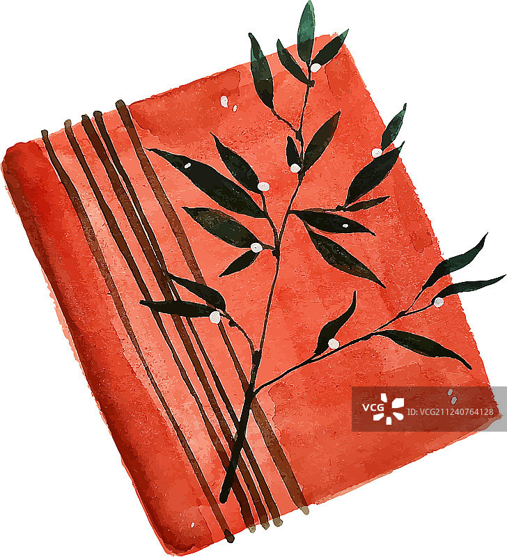 圣诞节水彩礼品盒图片素材