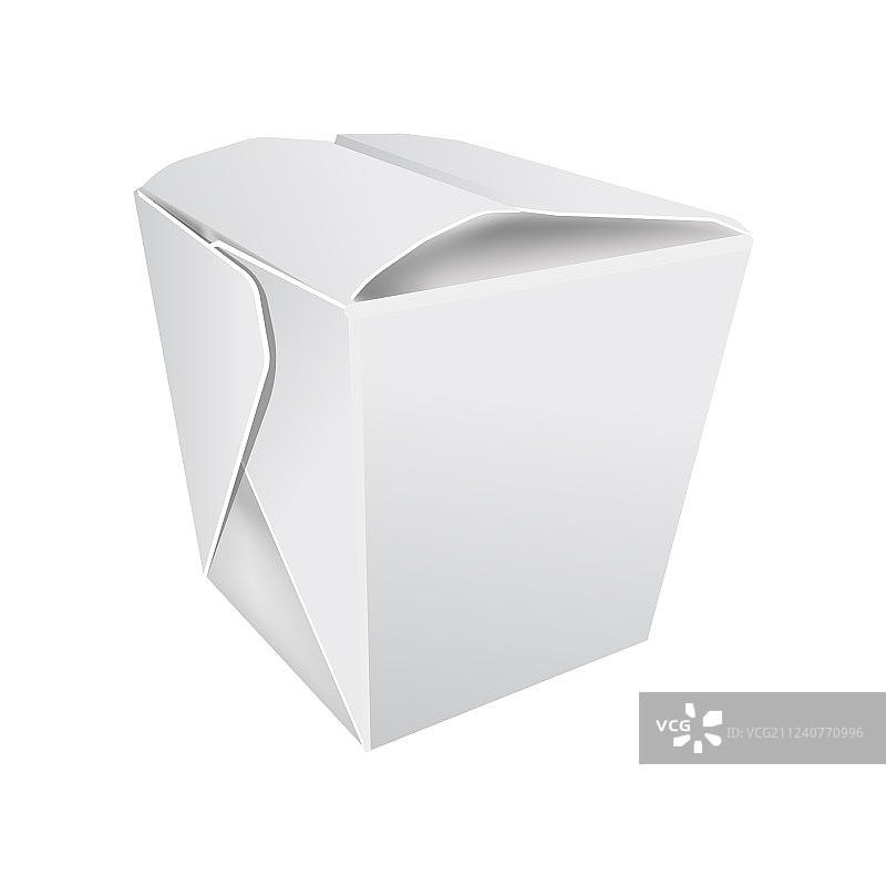 封闭的亚洲食品盒图片素材