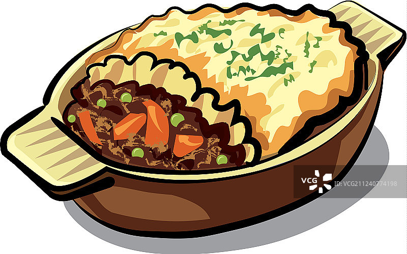 传统牧羊人派图片素材