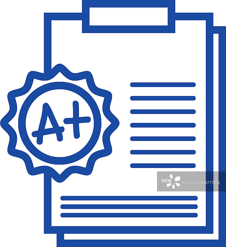 带有加号结果的线条学校报告教育图片素材