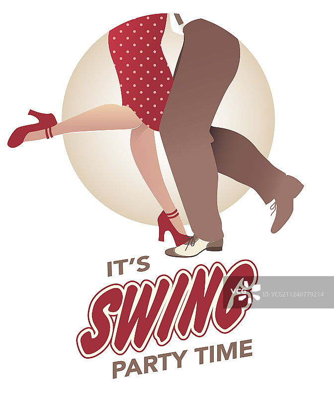 摇摆派对：男女腿部图片素材