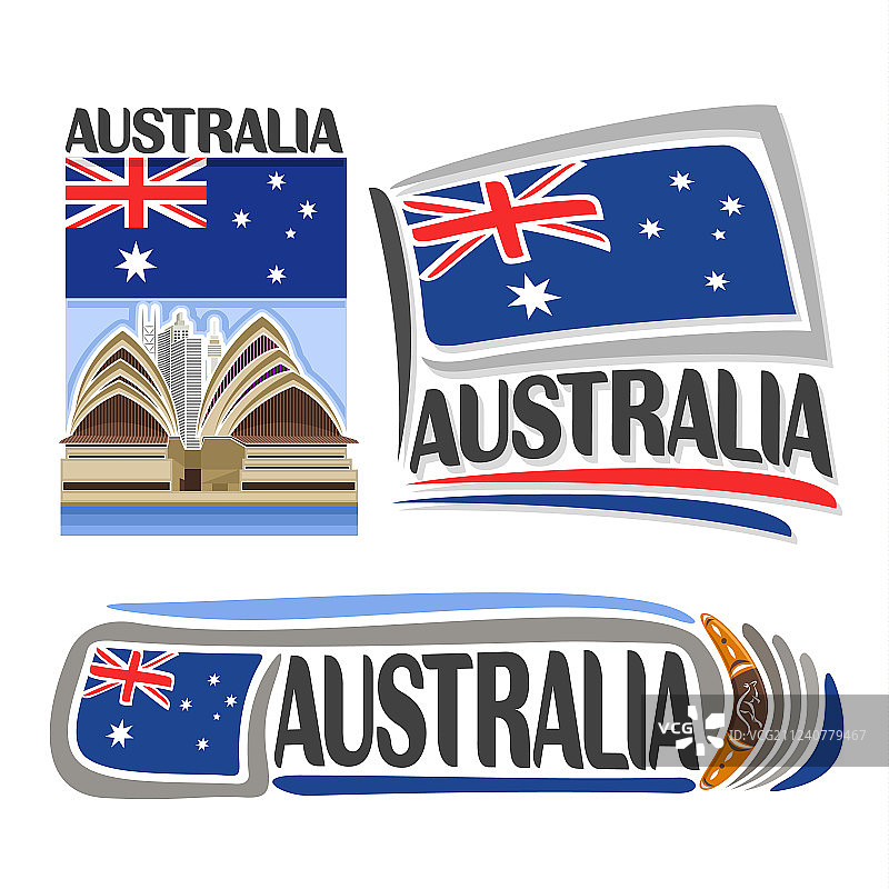 澳大利亚标志图片素材