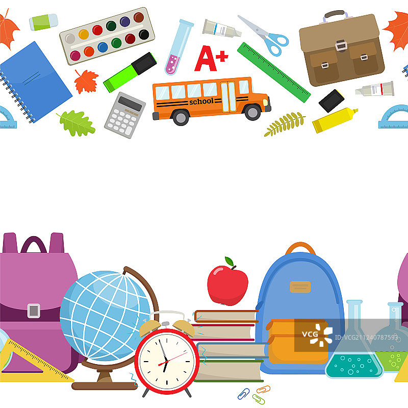 开学季边框图片素材