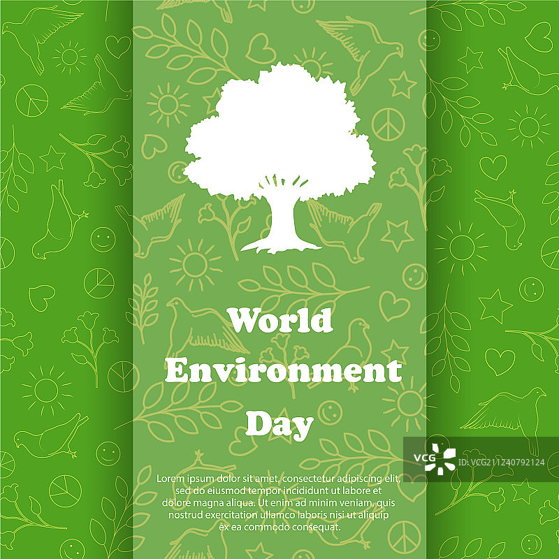 世界环境日生态背景图片素材