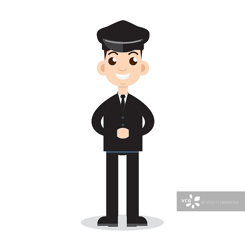 豪华轿车司机图片素材