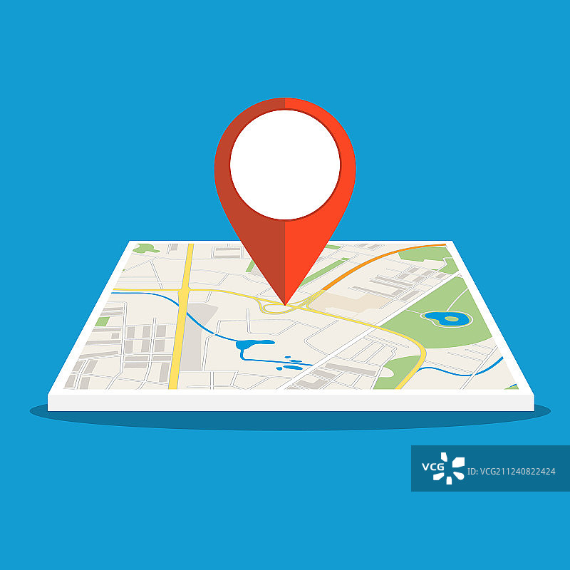 抽象通用城市道路地图图片素材