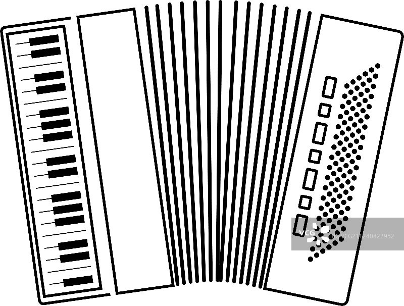 手风琴图标图片素材