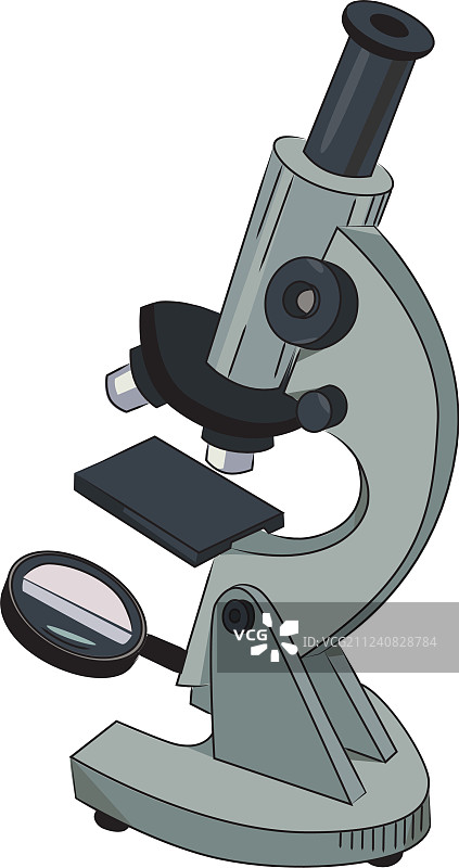 卡通显微镜图像图片素材