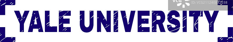 做旧纹理耶鲁大学印章图片素材