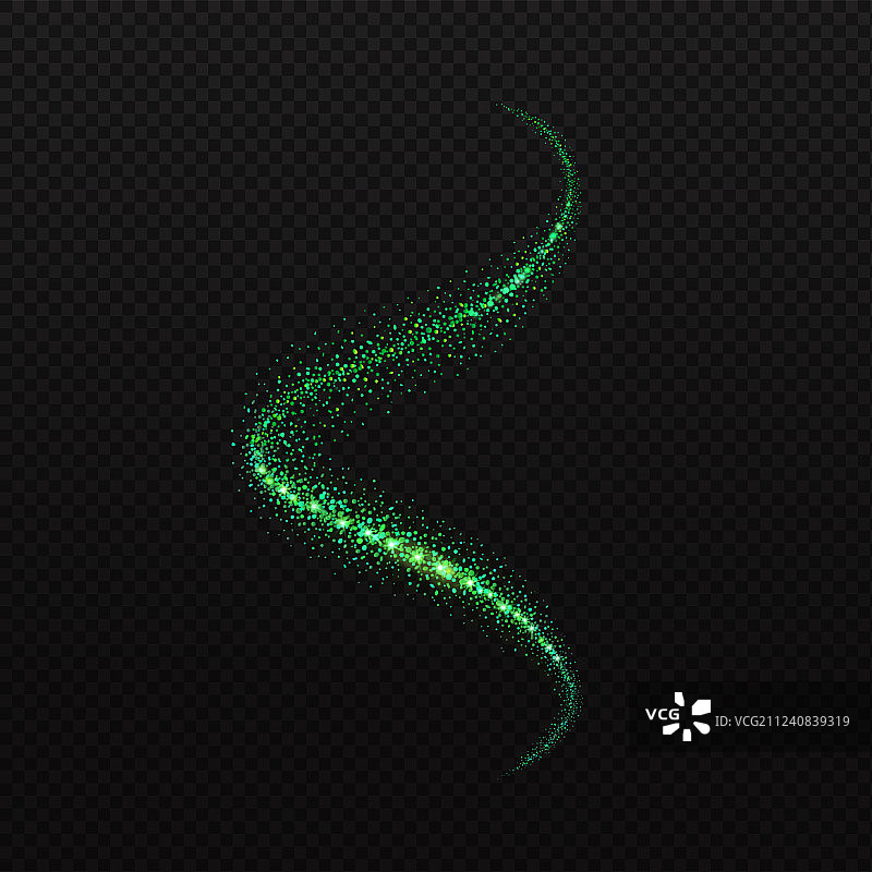 闪耀星尘五彩纸屑螺旋图案图片素材