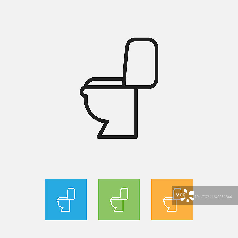 卫生间卫生符号图片素材