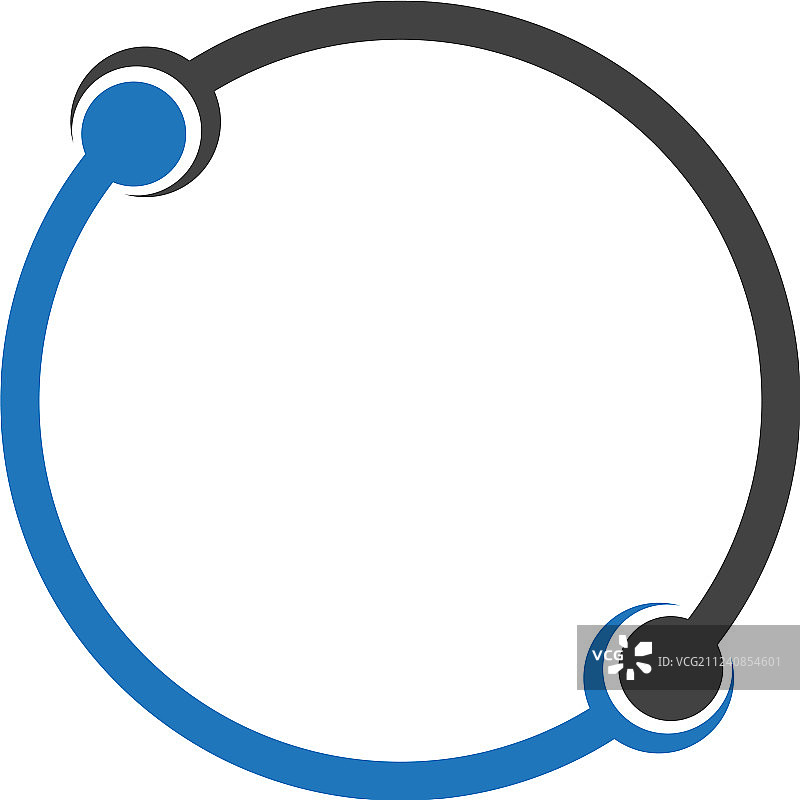 圆形环标志和符号模板图标图片素材