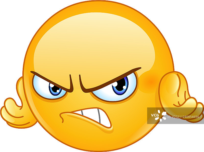 疯狂表情符号图片素材