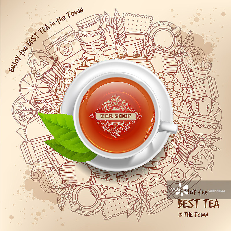 茶设计图片素材