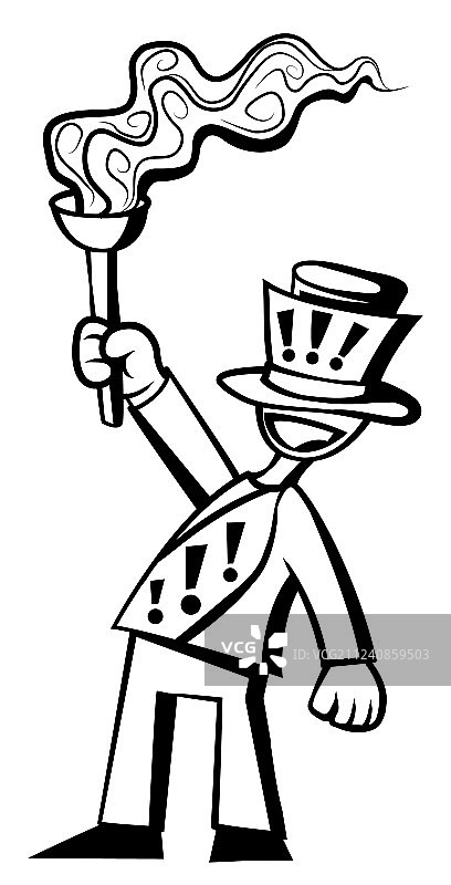 火炬信使图片素材