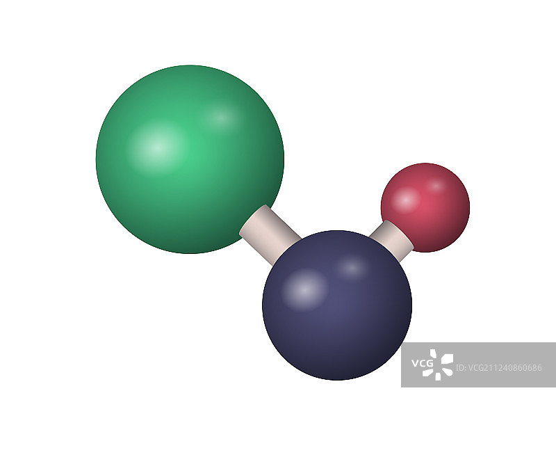 3D氢氧化钠分子图片素材