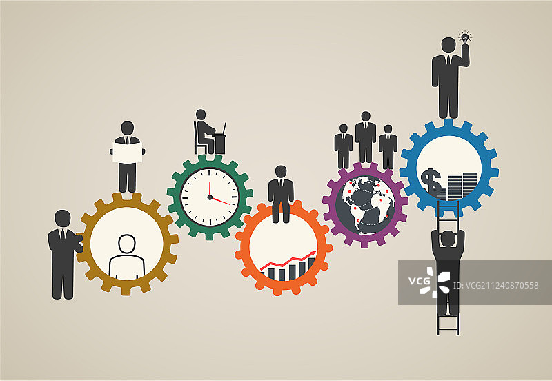 工作团队合作图片素材