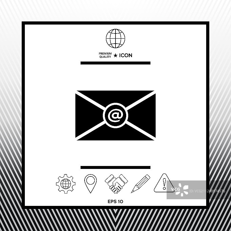 电子邮件符号图标图片素材