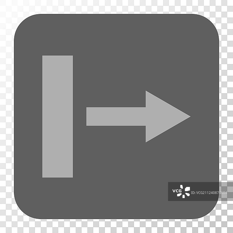 向右拉动圆形方块按钮图片素材