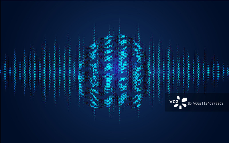 脑电波图片素材