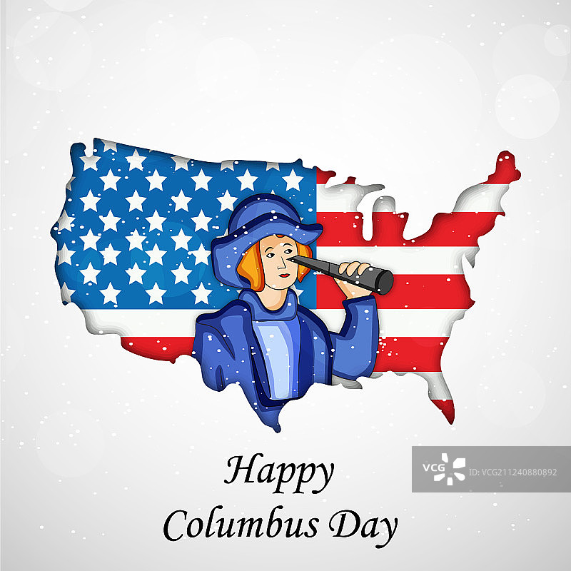 哥伦布日背景图片素材