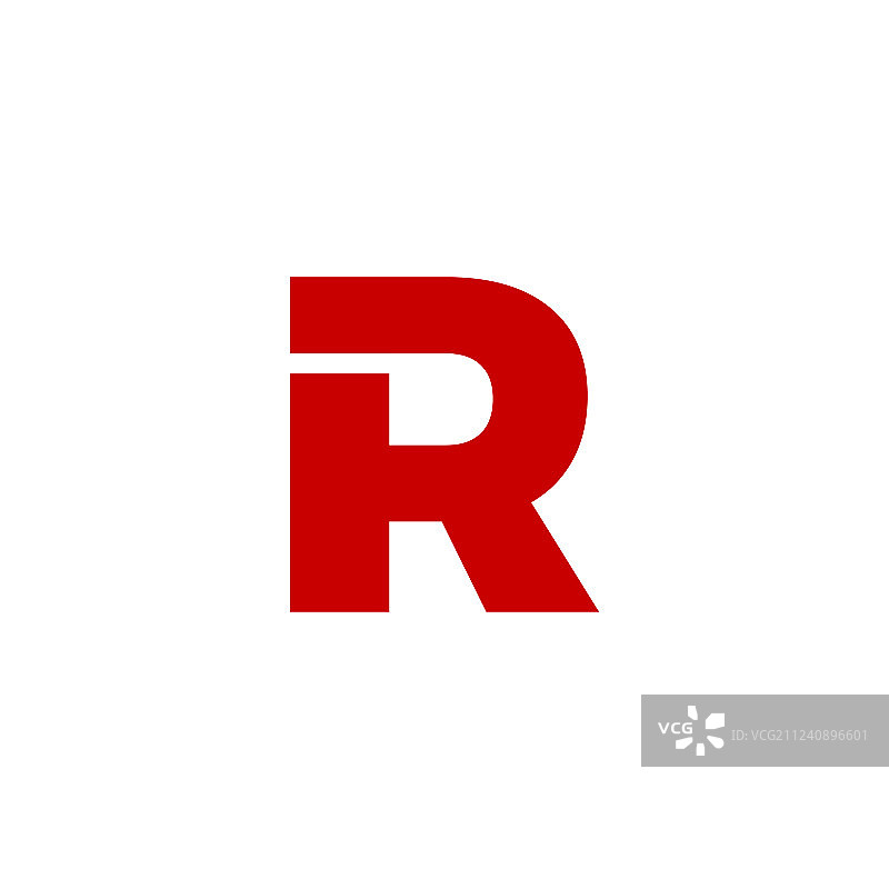 字母R logo图片素材