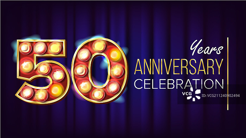 50周年纪念banner图片素材