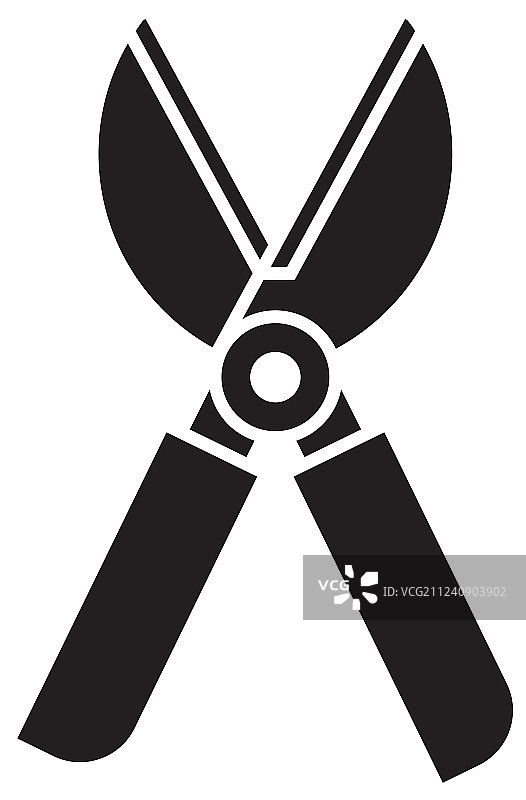 花园修枝剪图标图片素材