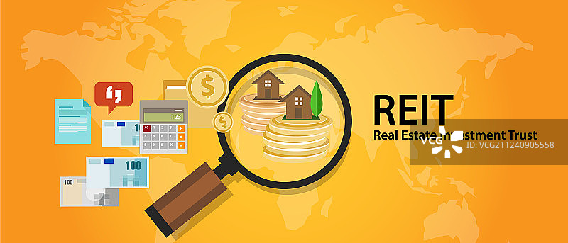 房地产投资信托基金图片素材