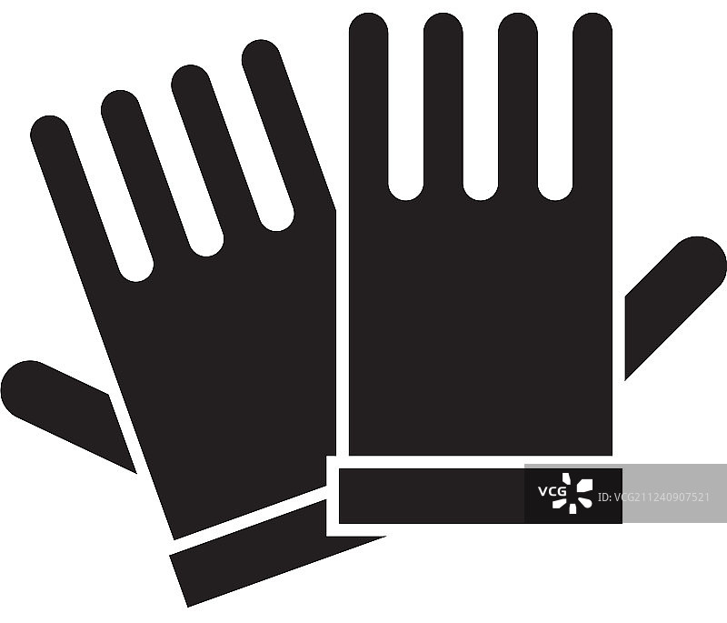 园艺手套图标图片素材