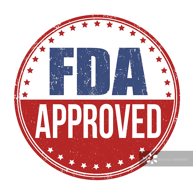 FDA认证印章图片素材