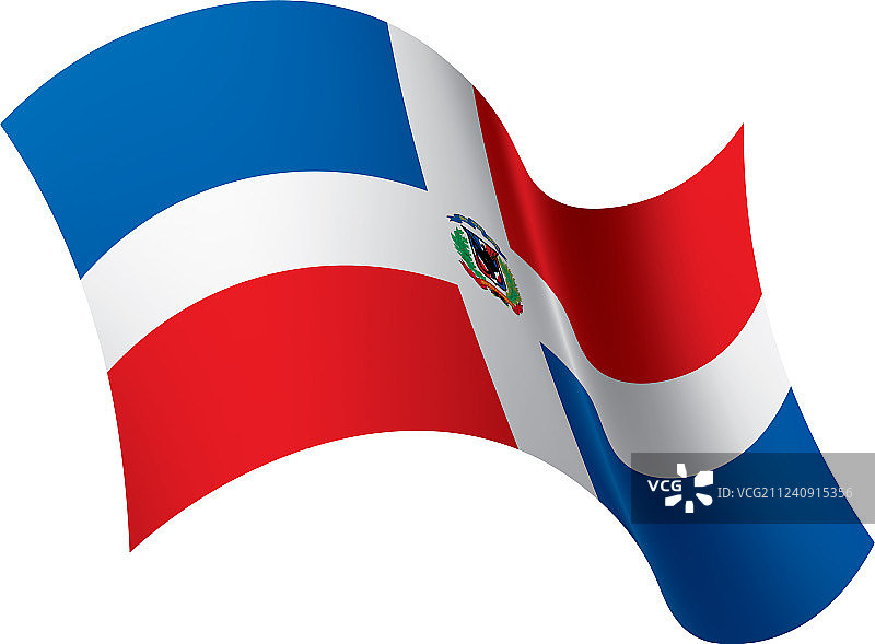 多米尼加国旗图片素材