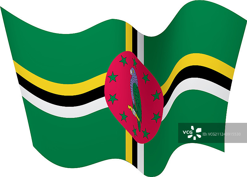 多米尼克国旗图片素材