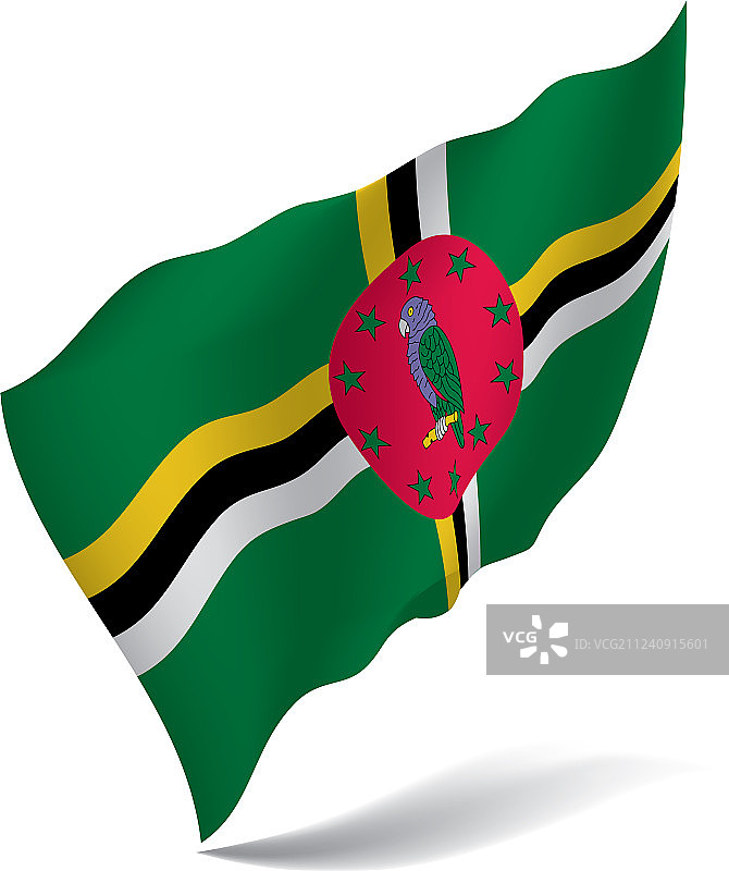 多米尼克国旗图片素材