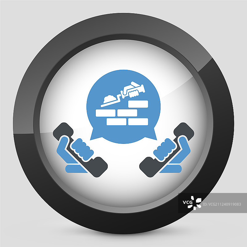 建筑公司联系方式图标图片素材