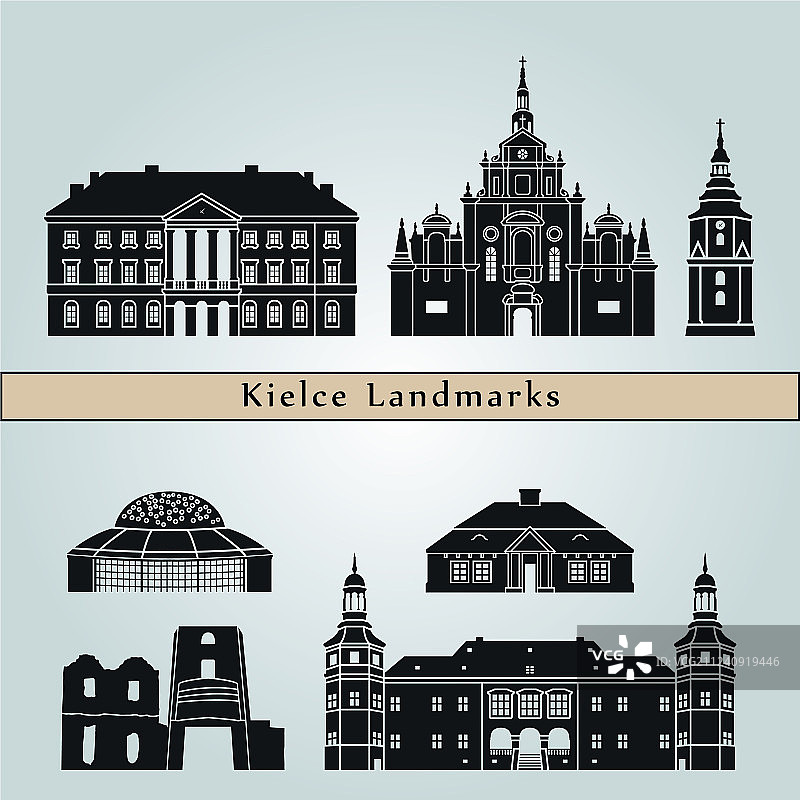 凯尔采地标图片素材