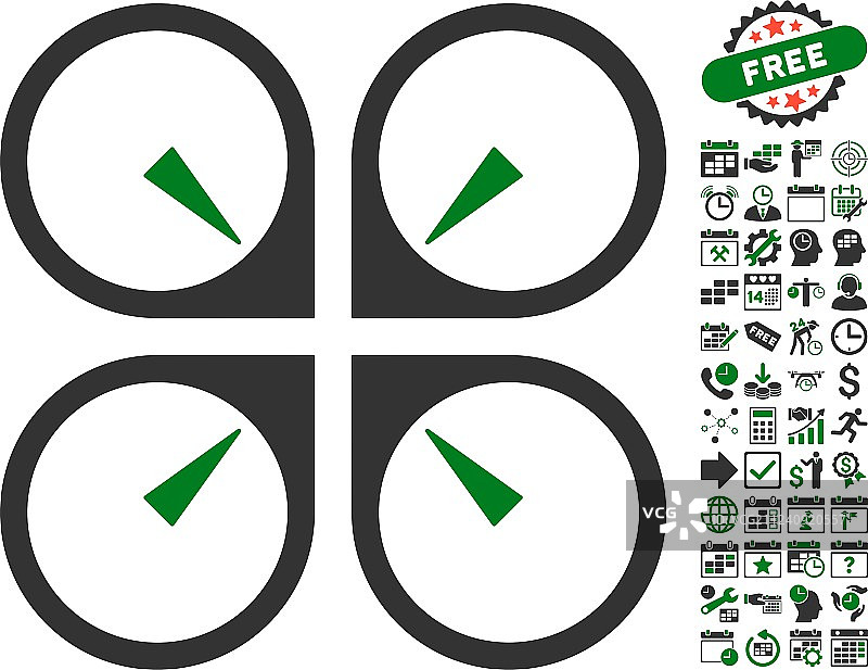 带奖励的悬停无人机图标图片素材